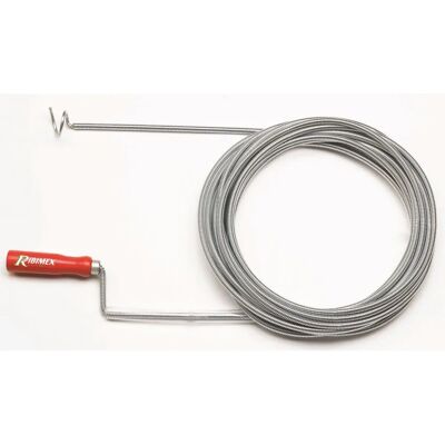 Ribimex PRFD50C Déboucheur - 5 m Spirale en acier flexible Ribimex PRFD50C Déboucheur - 5 m Spirale en acier flexible
