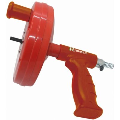 Ribimex PRFDT50+ Drain Auger - 5m Manual Drum Cleaner Ribimex PRFDT50+ Drain Auger - 5m Manual Drum Cleaner