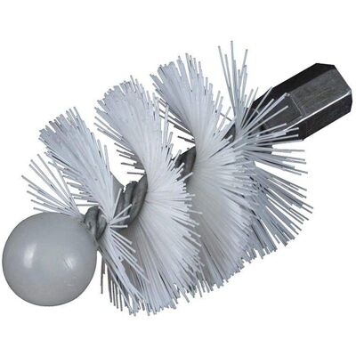 MARCA - Spazzola in nylon per canne fumarie - Per stufe a pellet e camini MARCA - Spazzola in nylon per canne fumarie - Per stufe a pellet e camini