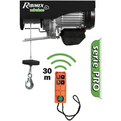 Ribimex PE400/800T Elektrisch Lier - Afstandsbediening, 18,5 m Stalen Koord Ribimex PE400/800T Elektrisch Lier - Afstandsbediening, 18,5 m Stalen Koord