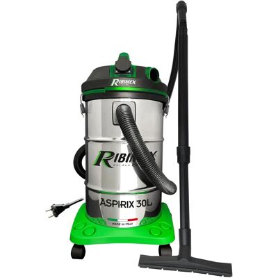 Aspirapolvere Ribimex 30L 1200W con Presa per Elettroutensili Aspirapolvere Ribimex 30L 1200W con Presa per Elettroutensili