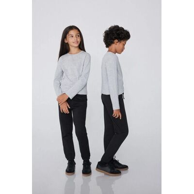 Tezenis Pantaloni Sportivi Bambini Neri - Children's Sweatpants Tezenis Pantaloni Sportivi Bambini Neri - Children's Sweatpants