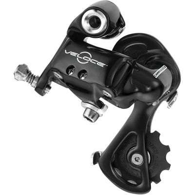 Campagnolo Veloce 10 Speed Achterderailleur - Zwart - Medium Cage Campagnolo Veloce 10 Speed Achterderailleur - Zwart - Medium Cage