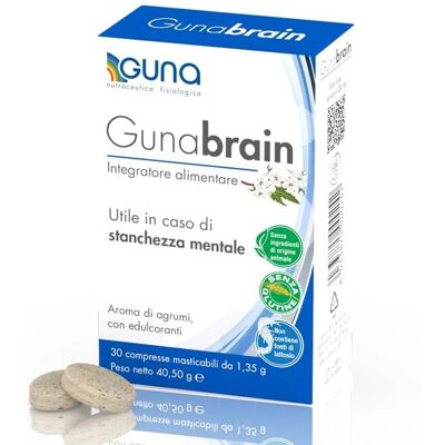 Guna GunaBrain - Integratore per il cervello - 30 Compresse Guna GunaBrain - Integratore per il cervello - 30 Compresse