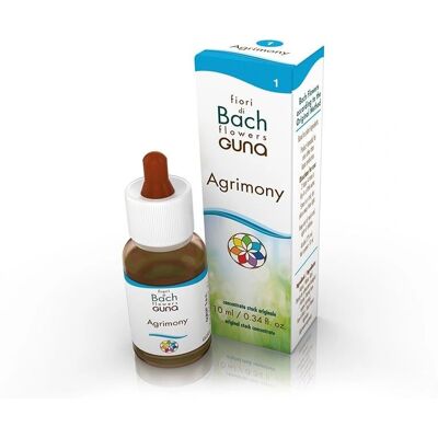 GUNA Agrimony Fiori di Bach Gocce - Sollievo Ansia Omotopoatico GUNA Agrimony Fiori di Bach Gocce - Sollievo Ansia Omotopoatico