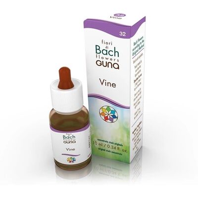 GUNA Ginu Fiori di Bach Vine Carisma Gocce - Rimedi omeopatici GUNA Ginu Fiori di Bach Vine Carisma Gocce - Rimedi omeopatici