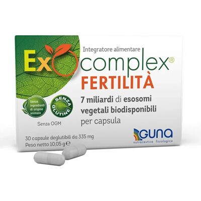 GUNA SpA Exocomplex Fertilità - Integratore con Esosomi di Frutta GUNA SpA Exocomplex Fertilità - Integratore con Esosomi di Frutta