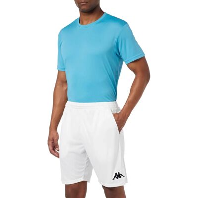 Kappa Zenio Shorts Esportivos Brancos para Homens - Shorts Kappa Zenio Shorts Esportivos Brancos para Homens - Shorts