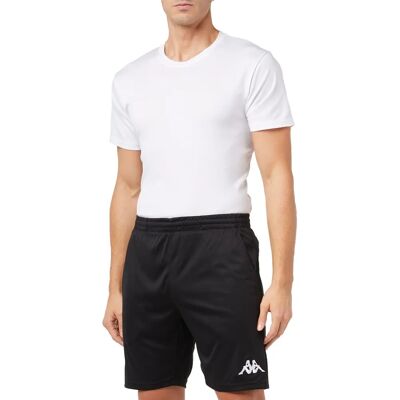 Pantalones cortos Kappa Logo Zenio Negro para Hombre Pantalones cortos Kappa Logo Zenio Negro para Hombre