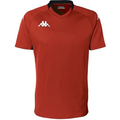 T-Shirt de Rugby à Manches Courtes Bleu Kappa Bemi - T-Shirt - Publicité T-Shirt de Rugby à Manches Courtes Bleu Kappa Bemi - T-Shirt - Publicité