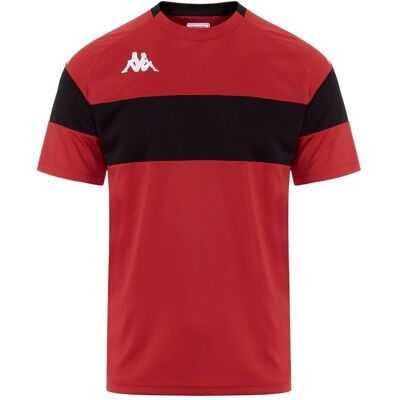 Camiseta Vermelha Dareto Kappa - Roupa Esportiva Camiseta Vermelha Dareto Kappa - Roupa Esportiva