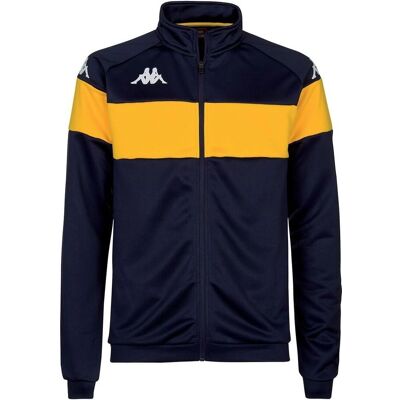 Veste d'entraînement unisexe bleue KAPPA Dacone - Veste - Publicité Veste d'entraînement unisexe bleue KAPPA Dacone - Veste - Publicité