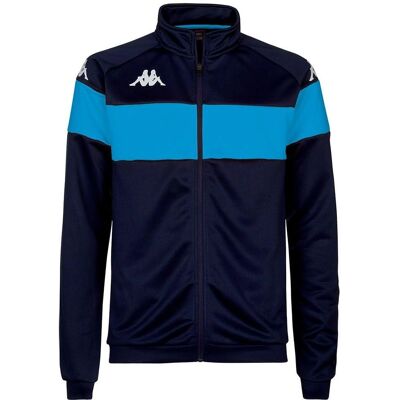 KAPPA DACONE Unisex Polyester Blauw Trainingsjack - Sweatshirt KAPPA DACONE Unisex Polyester Blauw Trainingsjack - Sweatshirt