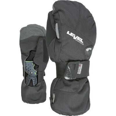 Level Handschuhe Schwarz/Grau/8.5 - Handschuhe Level Handschuhe Schwarz/Grau/8.5 - Handschuhe