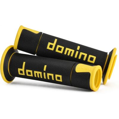 Domino A450 Street Racing Grips - Full Diamond - on-road Domino A450 Street Racing Grips - Full Diamond - on-road