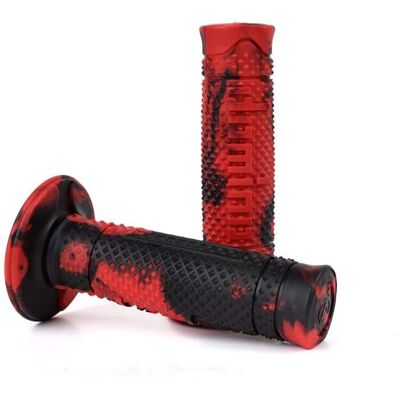 Domino A260 Snake Dual Compound Grips - Full Diamond Off-Road Domino A260 Snake Dual Compound Grips - Full Diamond Off-Road