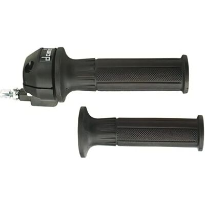 Domino Zwarte Gashendel met Grip - 74mm slag - Universeel Domino Zwarte Gashendel met Grip - 74mm slag - Universeel