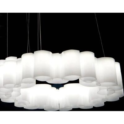 Stilnovo Honey - 58 cm - Bianco - Dimmerabile - Lampada a sospensione Stilnovo Honey - 58 cm - Bianco - Dimmerabile - Lampada a sospensione