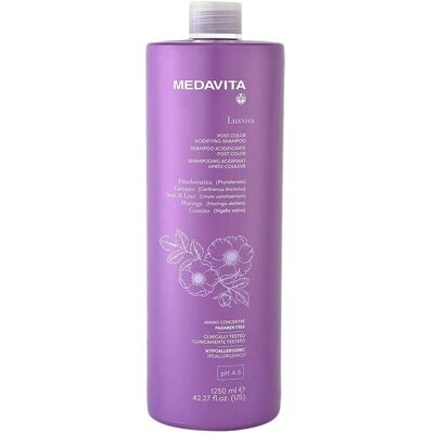 Shampoing Post Color Medavita Luxviva - Nourrissant et Protecteur - Publicité Shampoing Post Color Medavita Luxviva - Nourrissant et Protecteur - Publicité