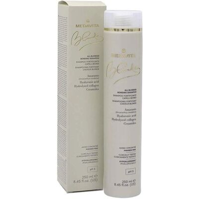 Medavita Blondie All Blondes Shampoo Fortifiant Pour Cheveux Blonds 250ml - Publicité Medavita Blondie All Blondes Shampoo Fortifiant Pour Cheveux Blonds 250ml - Publicité