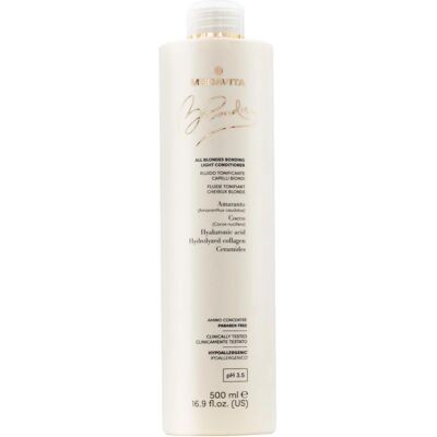 Medavita Blondie All Blondes Bonding Light Conditioner - Conditionneur professionnel 500ml pour Blonds - Publicité Medavita Blondie All Blondes Bonding Light Conditioner - Conditionneur professionnel 500ml pour Blonds - Publicité