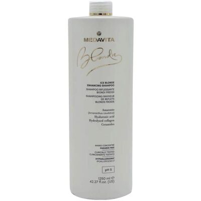 Shampoo Renforçateur Blondie Ice Blonde - 1250ml - Soin Blond Froid - Publicité Shampoo Renforçateur Blondie Ice Blonde - 1250ml - Soin Blond Froid - Publicité