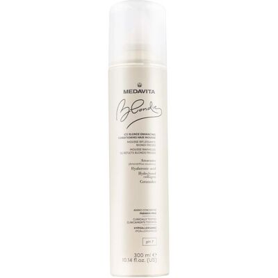 Medavita Blondie Ice Blonde Enhancing Conditioning Hair Mousse - Strălucire Blondă Rece Medavita Blondie Ice Blonde Enhancing Conditioning Hair Mousse - Strălucire Blondă Rece