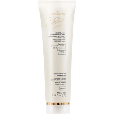 Medavita Blondie Sunset Blonde Masque Profond pour Cheveux Blonds - 150 ml - Publicité Medavita Blondie Sunset Blonde Masque Profond pour Cheveux Blonds - 150 ml - Publicité