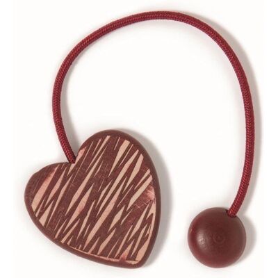 Collezione Casa Magnet per Tende Cuore Cordino Legno - Clip Magnetico Tende Collezione Casa Magnet per Tende Cuore Cordino Legno - Clip Magnetico Tende