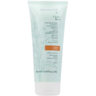 Medavita Marque Modèle Masque Nourrissant Beige - Type de Cheveux - Publicité Medavita Marque Modèle Masque Nourrissant Beige - Type de Cheveux - Publicité