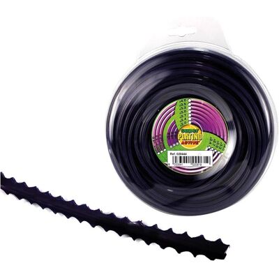 Active - Filo in nylon platino tagliente 3,3 mm x 15 m - Cavo per recinzione Active - Filo in nylon platino tagliente 3,3 mm x 15 m - Cavo per recinzione