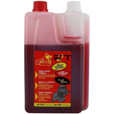 Olio 2T sintetico Active - 1L - Durata motore Olio 2T sintetico Active - 1L - Durata motore