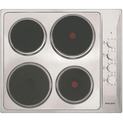 Glem Gas GTL640IX - Acier inoxydable - Table de cuisson Glem Gas GTL640IX - Acier inoxydable - Table de cuisson