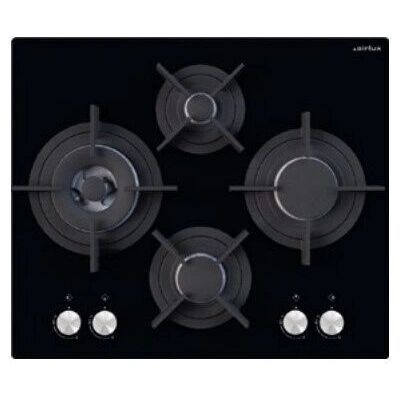 Airlux AV685HBK - Table de cuisson au gaz avec 4 foyers - Publicité Airlux AV685HBK - Table de cuisson au gaz avec 4 foyers - Publicité