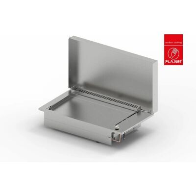 Pla.Net Grill à gaz encastrable Inox 80x40cm - Acier inoxydable alimentaire - Publicité Pla.Net Grill à gaz encastrable Inox 80x40cm - Acier inoxydable alimentaire - Publicité