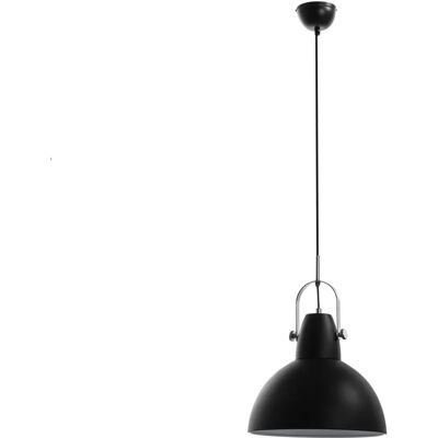 Webmarketpoint Lámpara colgante Kande - Metal negro - 38x38x165cm Webmarketpoint Lámpara colgante Kande - Metal negro - 38x38x165cm