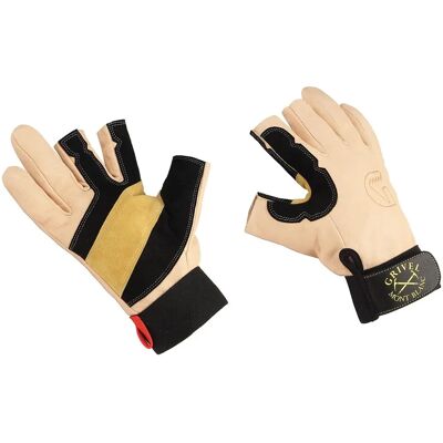 Guantes de escalada Grivel Rock - Duraderos y con dedos abiertos Guantes de escalada Grivel Rock - Duraderos y con dedos abiertos
