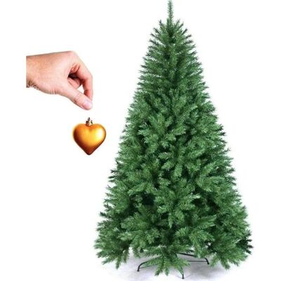 Bakaji Albero di Natale Pino Cuore d'Oro 180cm 605 Rami Bakaji Albero di Natale Pino Cuore d'Oro 180cm 605 Rami