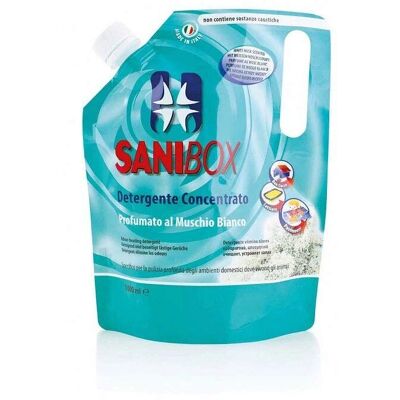 Sanibox Muschio Bianco 1L - Detergente Sanibox Muschio Bianco 1L - Detergente