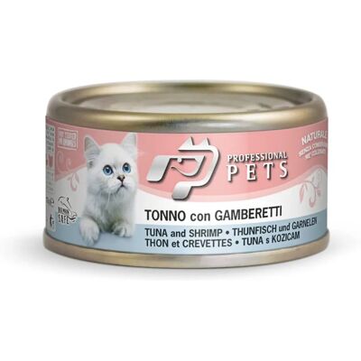 Antica Farmacia Orlandi Pet Professional Cibo per Gatti Tonno & Gamberetti - 70g Antica Farmacia Orlandi Pet Professional Cibo per Gatti Tonno & Gamberetti - 70g
