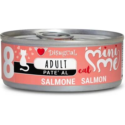 Disugual Zalm Paté voor Volwassen Katten - Natvoer 85g Disugual Zalm Paté voor Volwassen Katten - Natvoer 85g