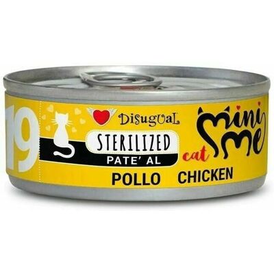 Disugual Cibo per Gatti - 85g - Sterilizzato, Alimento Umido, Varianti Disugual Cibo per Gatti - 85g - Sterilizzato, Alimento Umido, Varianti