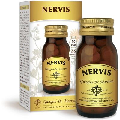 Dr. Giorgini Nervis 80 tabletas - Suplemento relajante Dr. Giorgini Nervis 80 tabletas - Suplemento relajante