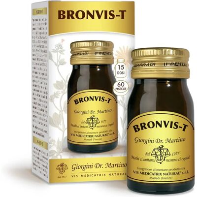 Giorgini Dr. Martino - Bronvis-T - 60 Pastillas - Apoyo inmunológico Giorgini Dr. Martino - Bronvis-T - 60 Pastillas - Apoyo inmunológico