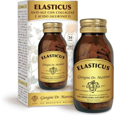 Giorgini Elasticus - Integratore di collagene & acido ialuronico - 180 capsule Giorgini Elasticus - Integratore di collagene & acido ialuronico - 180 capsule