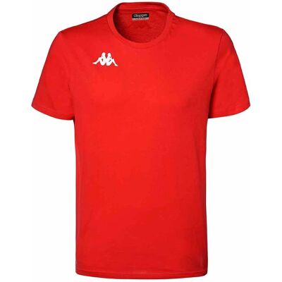 Kappa 32155Cw-565 Rouge - T-Shirt - Publicité Kappa 32155Cw-565 Rouge - T-Shirt - Publicité
