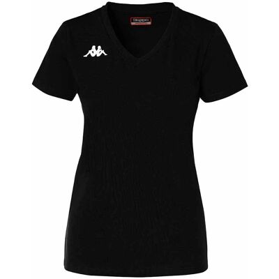 Koszulka Slim Fit z Bawełny z dekoltem w serek od Kappa Brizza - Koszulka Koszulka Slim Fit z Bawełny z dekoltem w serek od Kappa Brizza - Koszulka