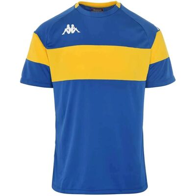 Camiseta de Fútbol Kappa Dareto Azul Manga Corta - Ropa Deportiva Camiseta de Fútbol Kappa Dareto Azul Manga Corta - Ropa Deportiva