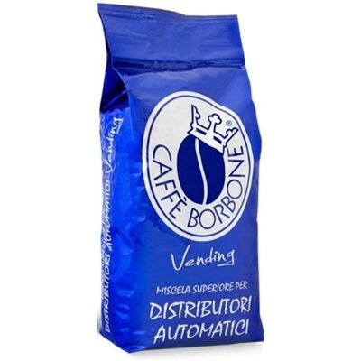Caffè Borbone Miscela Blu - 1 Kg - Grains de café - Publicité Caffè Borbone Miscela Blu - 1 Kg - Grains de café - Publicité