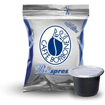 Caffè Borbone Respresso - Mix Blu - 100 Capsules - Coffee Type Caffè Borbone Respresso - Mix Blu - 100 Capsules - Coffee Type